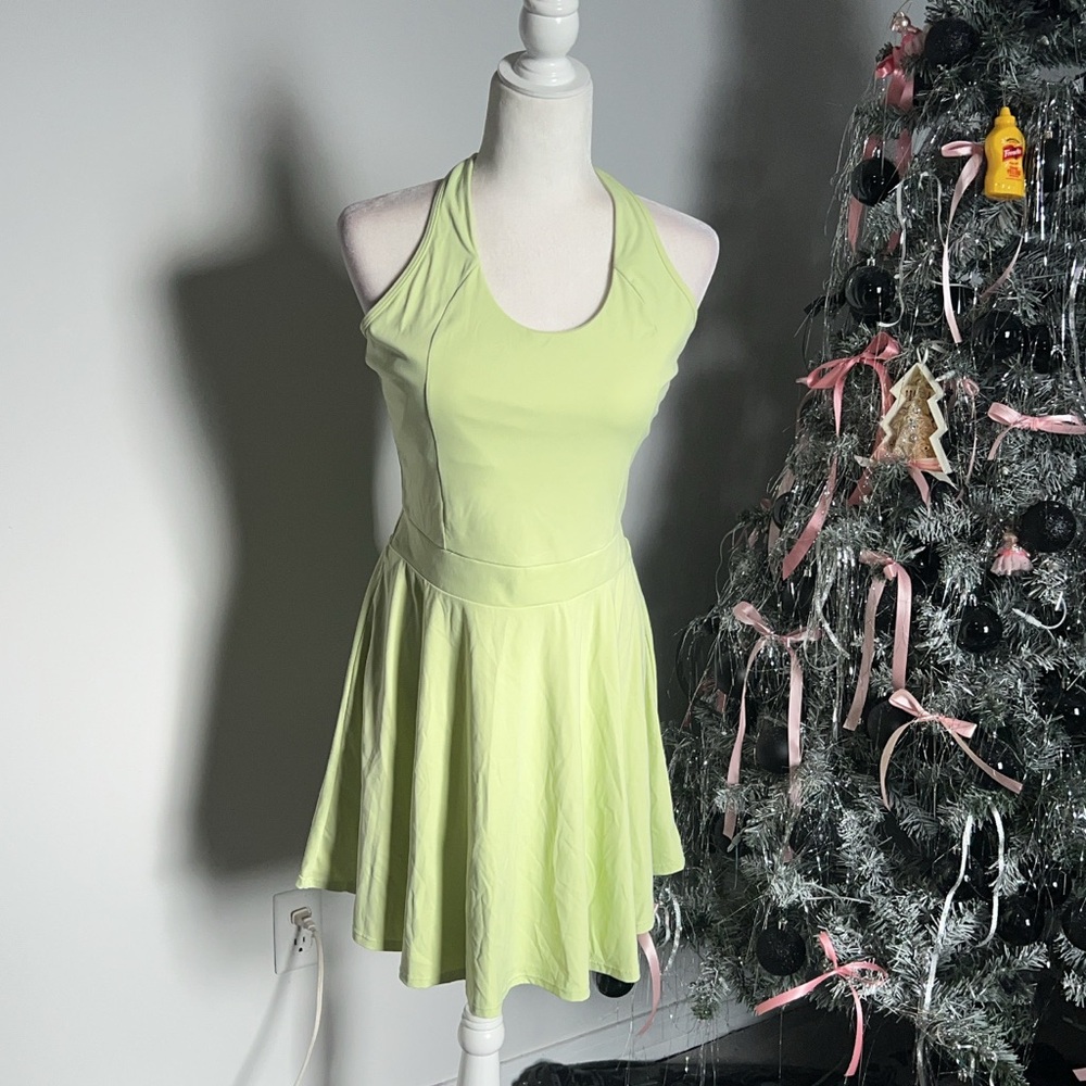 HALARA Light Green Mini Dress - Picture 2 of 2